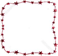 Christmas star border