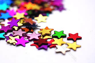 Colorful stars macro