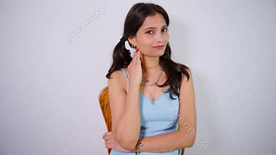 Erotic Woman Lustful Facial Emotion