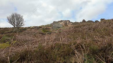 Destination scenics at The Roaches in the Peak District National Park