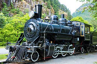 Steam Engine Train Locomotive