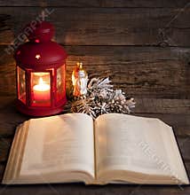Bible and Christmas time