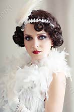 Retro flapper style