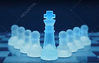 Team leader teamwork Chess