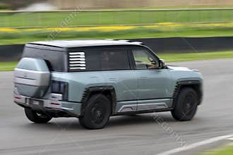 BYD Yangwang U8 SUV on track at the Goodwood Motor Circuit