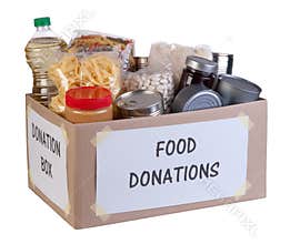 Food donations box