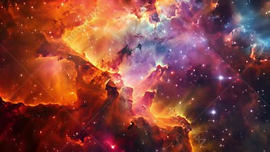 Spectacular views of nebulae and cosmic dust clouds transport the audience to distant corners of the universe