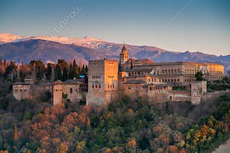Alhambra palace, Granada, Spain