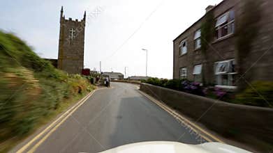 Near Miss Car Accident