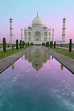 Taj Mahal Sunrise, Travel to Agra, India