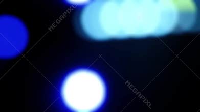 4K blue light leak background. Shot of actual lens flare. Real light leak effects.