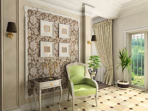 Classic design of interior
