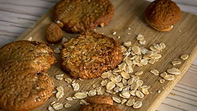 Delicious Homemade Oatmeal Cookies with Almonds