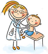 Boy at the doctor