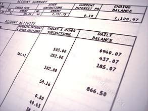 Bank statement