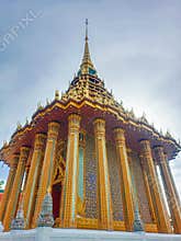 A Symbol of Faith: Golden Buddhist Temple in Thailand