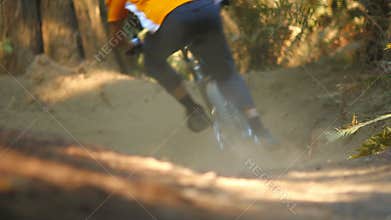 Mountain biking