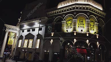 Lion King Musical at Lyceum Theatre in London - LONDON, ENGLAND - DECEMBER 16, 2018