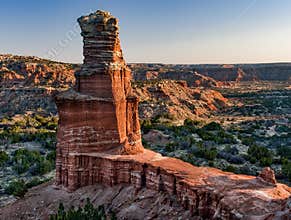 Palo Duro Canyon Lighthouse at Sunrise