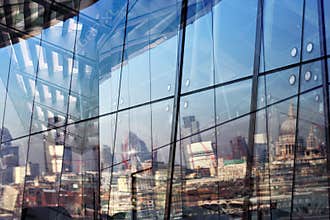 London reflection