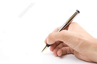 Hand Writing Concept