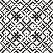 Vector seamless pattern. Modern stylish texture. Repeating geometric background. Striped lattice. Linear graphic design.