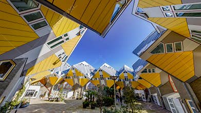 Cubic houses at Rotterdam