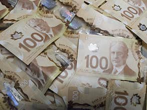 Hundred Dollar Bills 100 Dollars