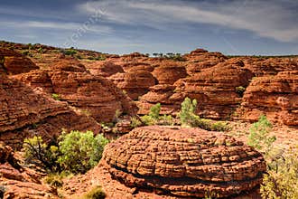Red rock mountains in the Northern Territory of AustraliaHoliday in Australia - The Port Campbell National Park is a national park