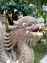 Stone dragon