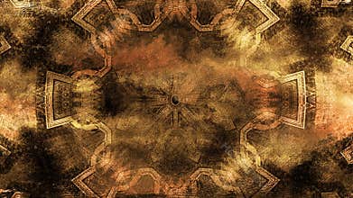 Ancient fantasy background texture loop