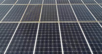 Solar panels close up, mining electricity by solar panels, solar power station, solar energy, environmental protection