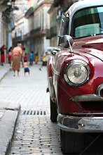 Old Headlamp in Cuba