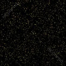 Gold dust glitter texture on a black. Explosion of confetti. Glittering stars. EPS 10