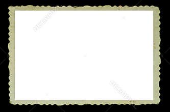 Vintage photo frame