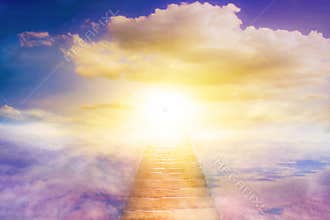 Religion for the person . Way to heaven . Religious background . Way to success