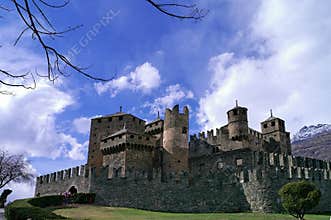 Fenis castle - Aosta - Italy