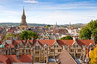 Above Oxford. England