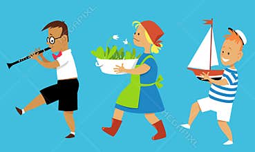 Summer camp activities