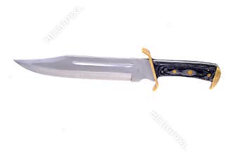 Bowie Knife isolate over white