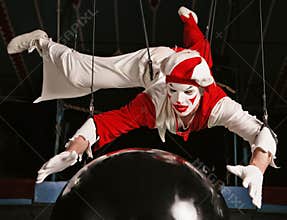 Circus air acrobat