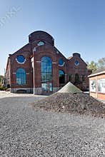 Factory hall, Bois du Cazier Bois du Cazier, Marcinelle, Charleroi, Belgium