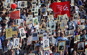 The nationwide action `Immortal Regiment`