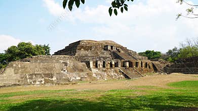 Tazumal Mayan Ruins in El Salvador, Santa Ana