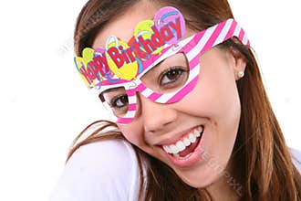 Birthday Girl Isolated