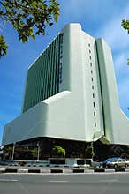 Miri iconic building, first high rise building - Pelita Tunku