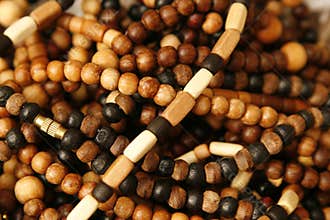 Wooden beads
