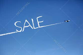 Airplane sale cloud copy