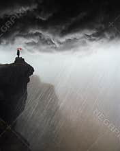 Surreal Storm, Rain, Mountain, Weather