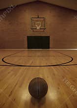 Basketball and Basketball Court